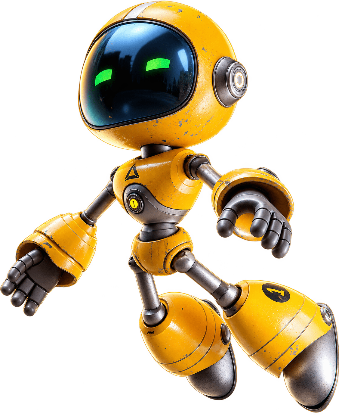 Petit robot illustrant la liberté de choix